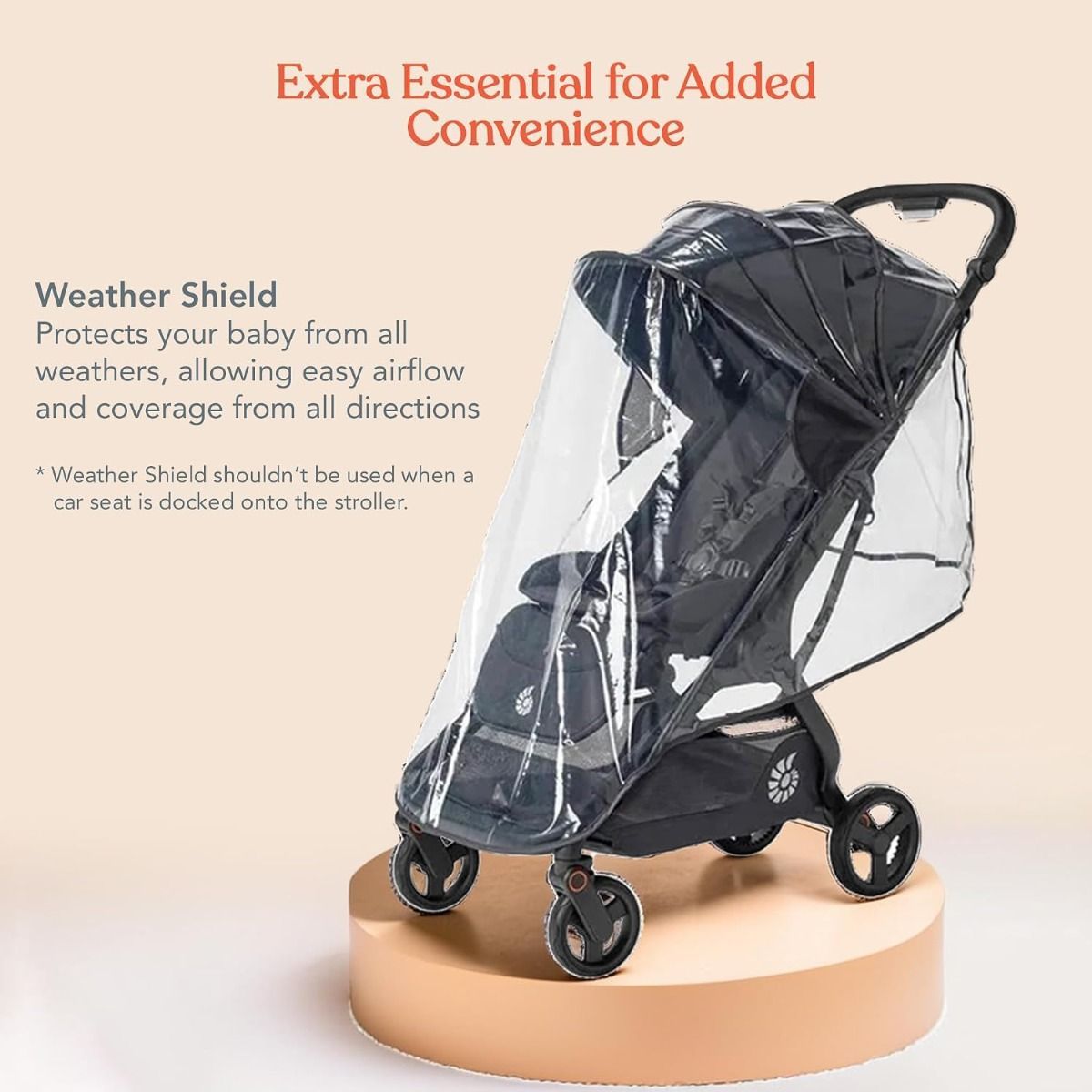 Ergobaby Metro 3 Compact Stroller, Fully Adjustable Seating And Leg Support, One-Hand Ultra-Compact Folding System - Soft Olive