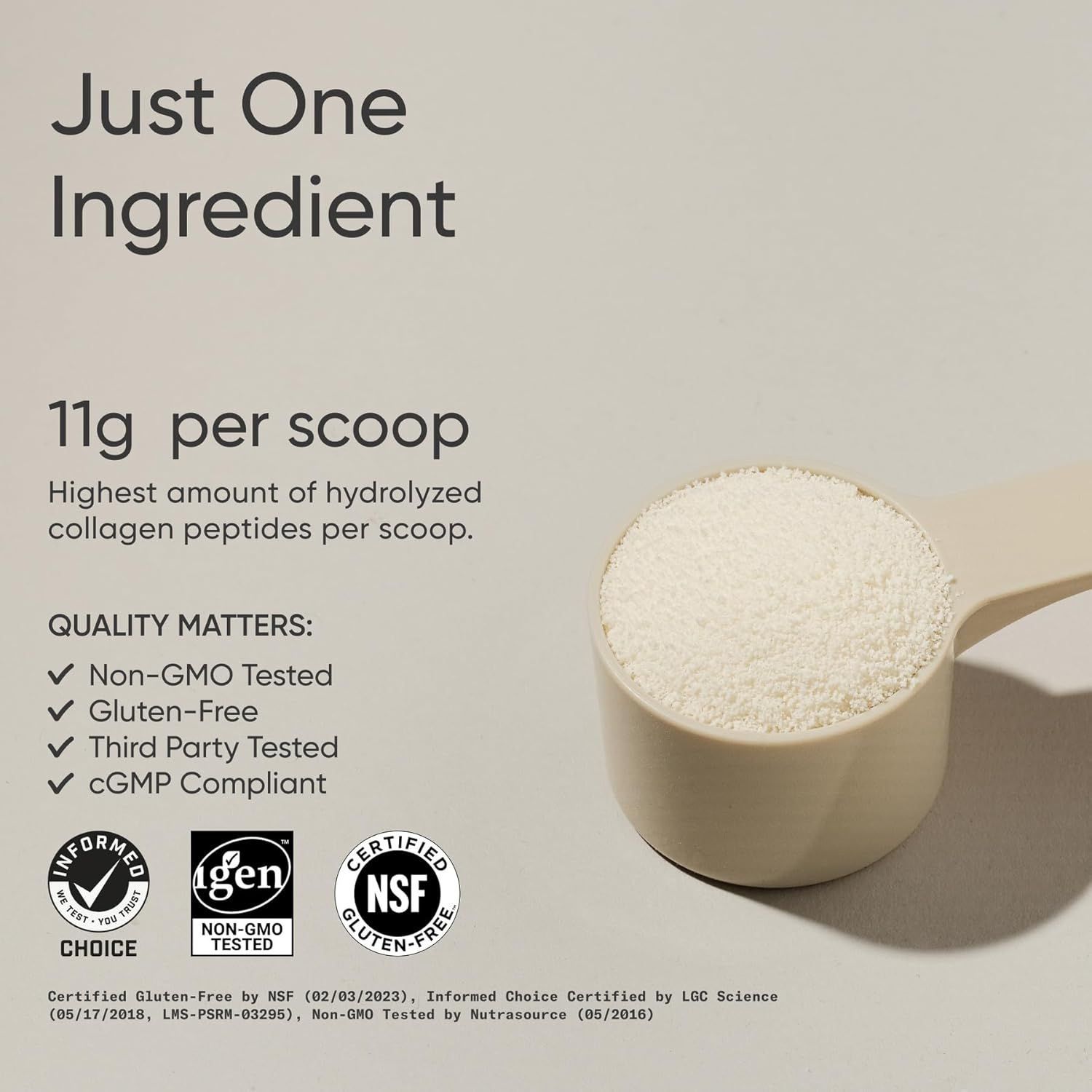 Sports Research - Grass-Fed Collagen Peptides Powder, 32oz - Paleo & Non-GMO