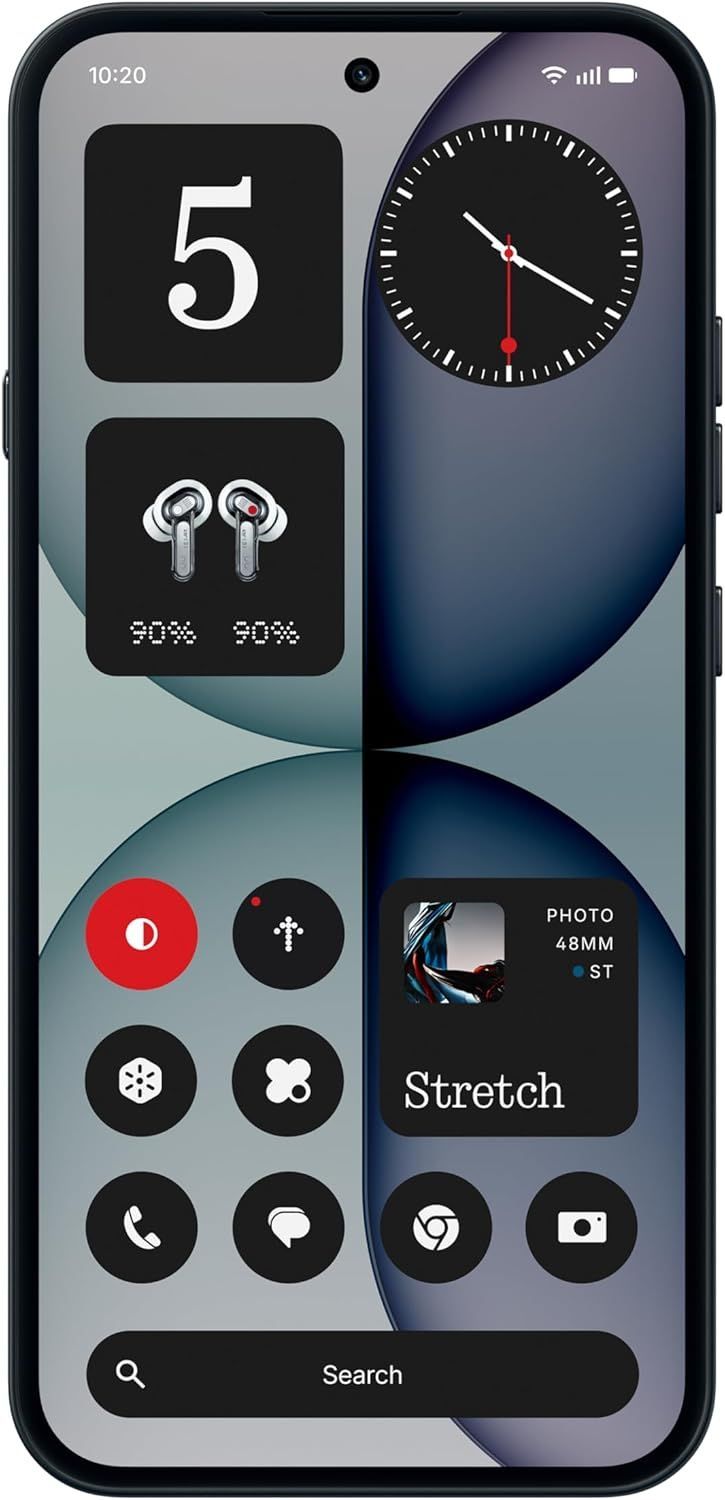 Nothing Phone (4a) with 50 MP Triple Camera, 70X Zoom, and 120Hz AMOLED Display | Black