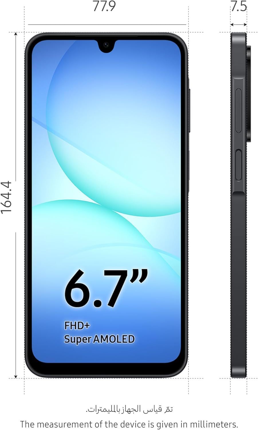 Samsung Galaxy A17 LTE | 128GB, 6GB RAM, 50MP Camera, Black
