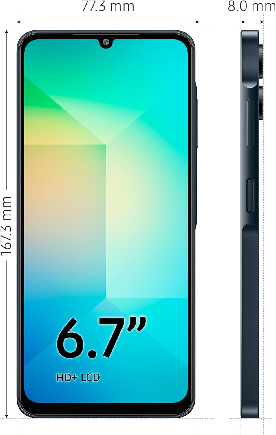 Samsung Galaxy A06 LTE - 4GB RAM, 64GB Storage, 50MP Camera | Black