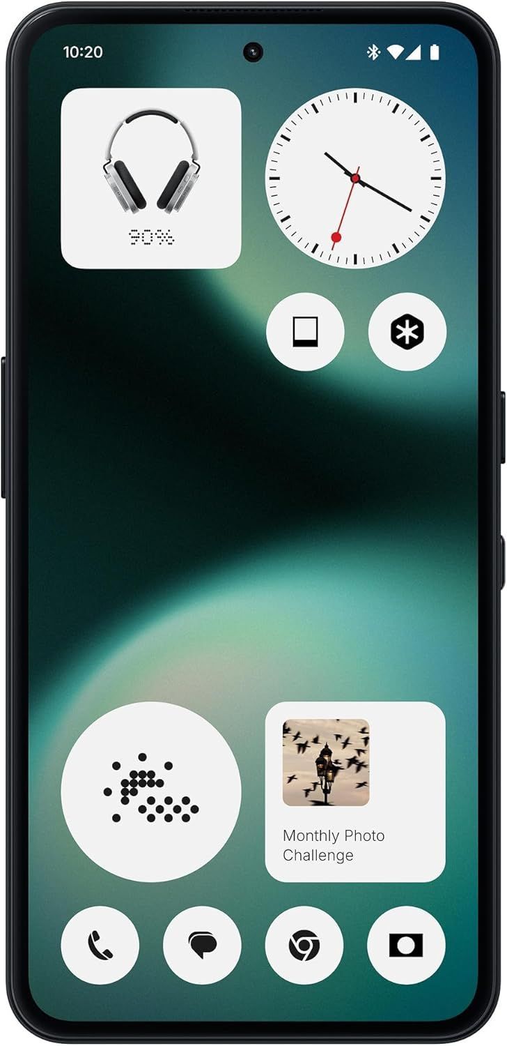 Nothing Phone (3a) Lite 5G - 8GB RAM, 128GB Storage, 50MP Camera | Black