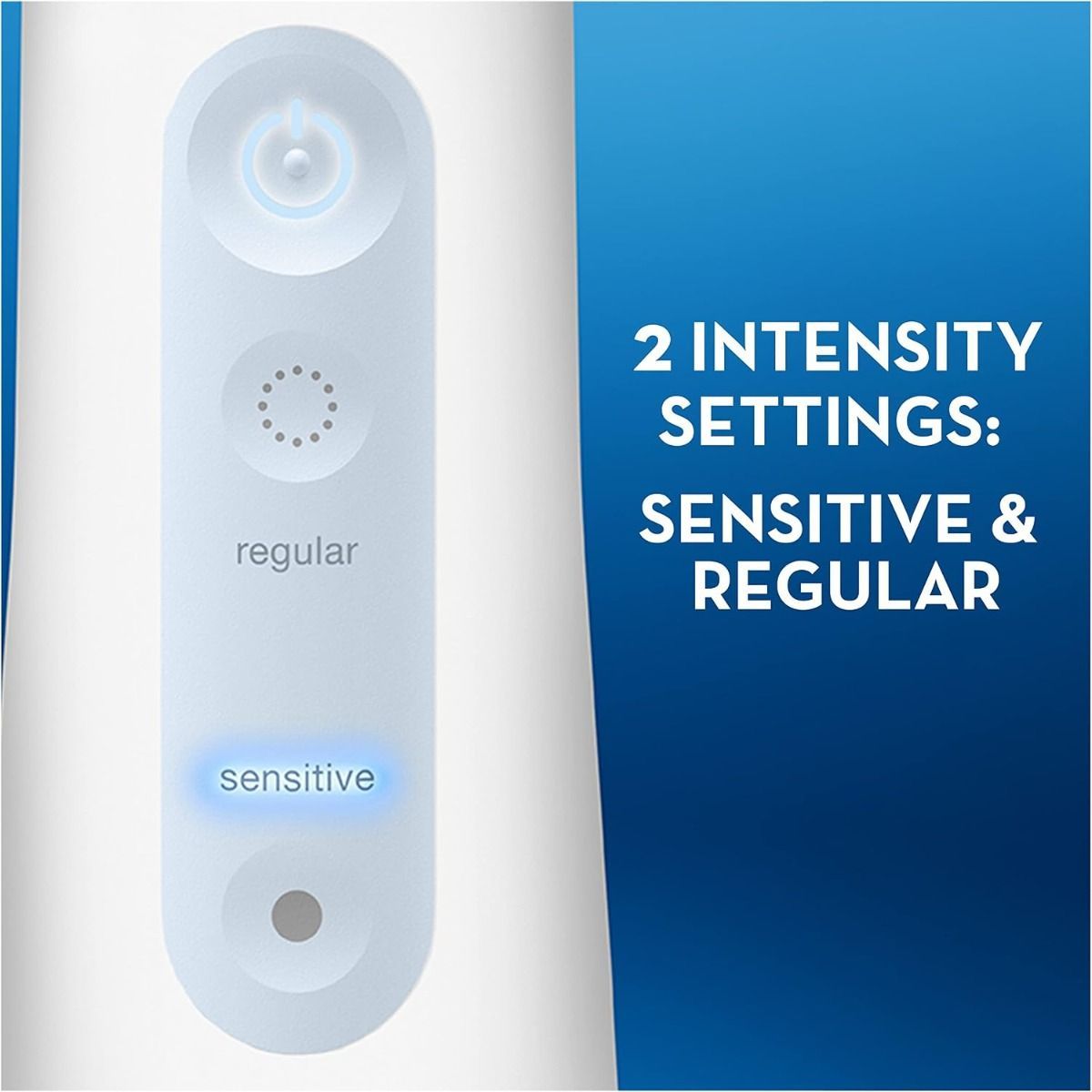 Oral-B Aquacare 4 Cordless Water Flosser with Oxyjet Technology, White - Portable Oral Irrigator