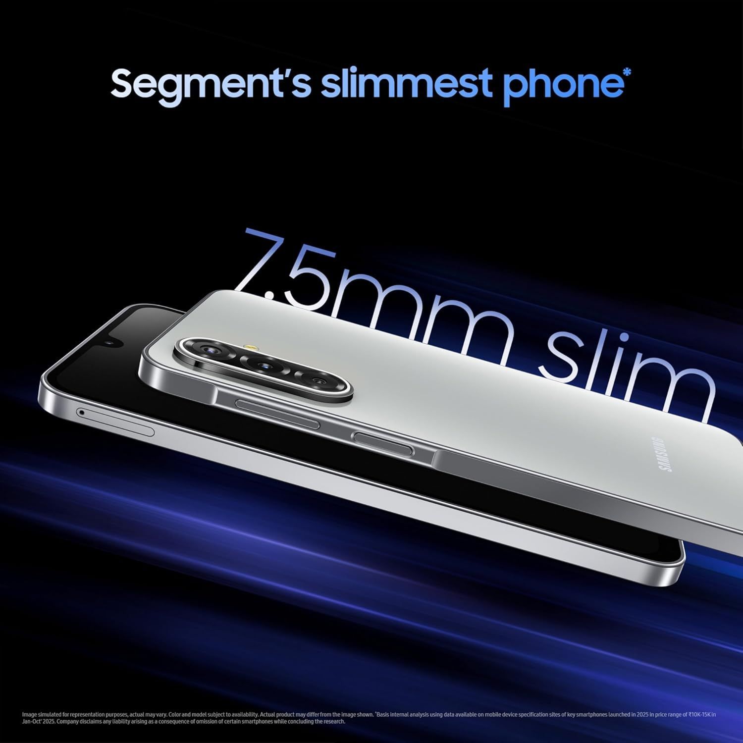 Samsung Galaxy M17 5G, 4GB RAM, 128GB Storage, 50MP Camera, IP54 |Moonlight Silver