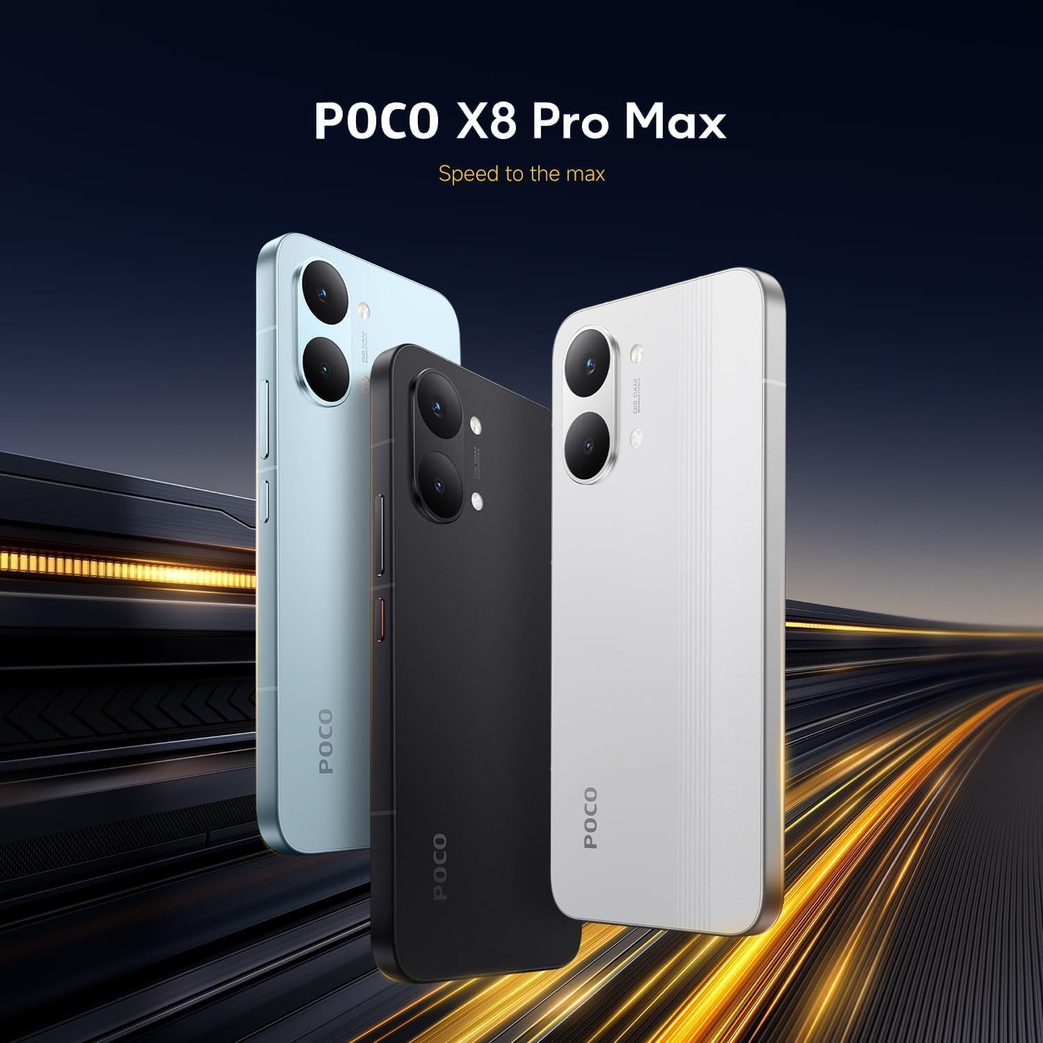 Xiaomi Poco X8 PRO MAX 5G - 512GB Unlocked Phone