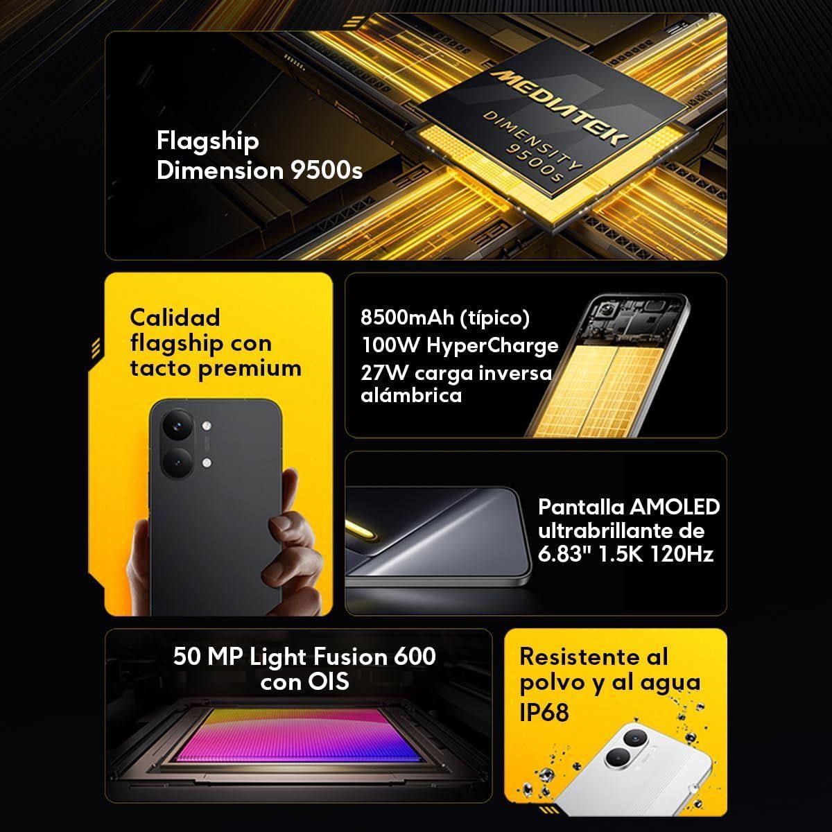 XIAOMI Poco X8 PRO MAX 5G - 256GB, 12GB, 50MP