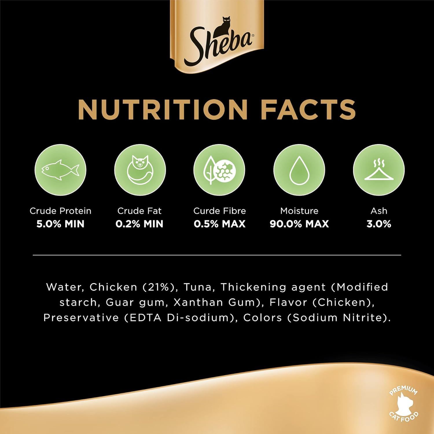 Sheba Melty Chicken Flavor Cat Treats - Premium Wet Food Indulgence, 48 Pack