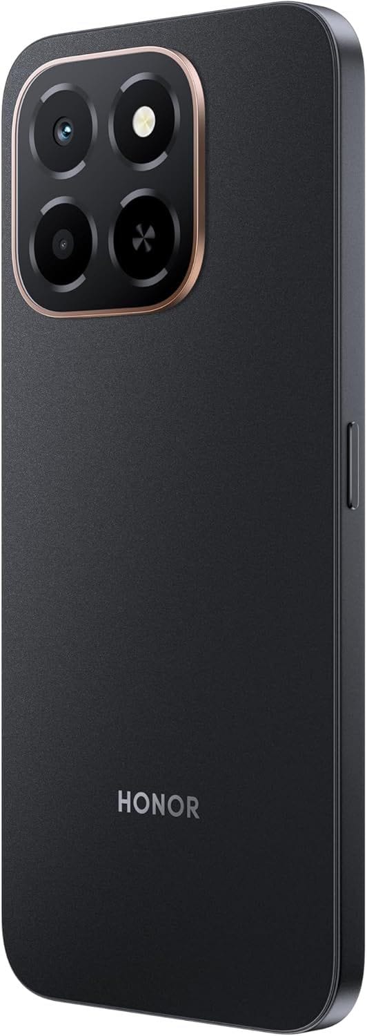 HONOR X6c Smartphone - 6GB RAM, 128GB Storage, 50MP Camera|Black