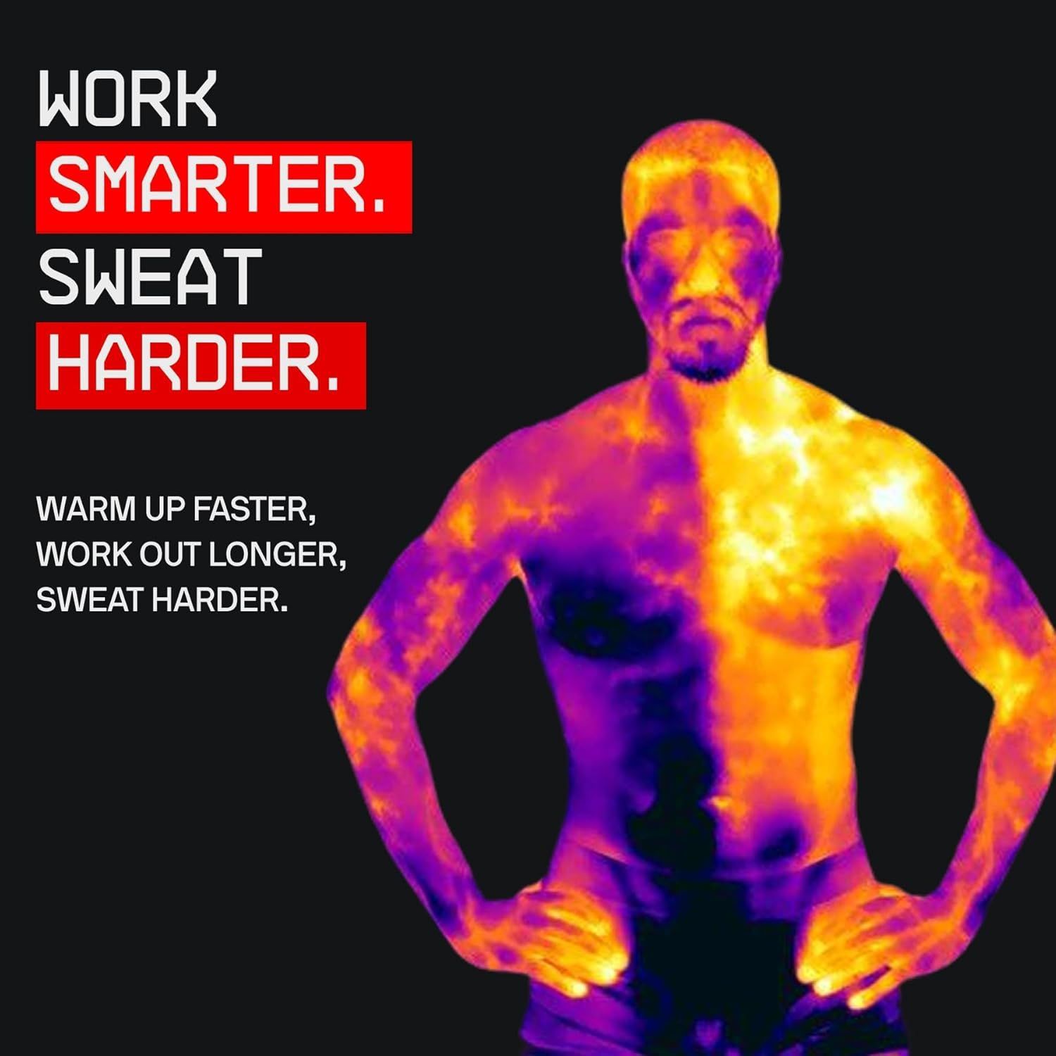 Sports Research Sweet Sweat Waist Trimmer for Men & Women - Adjustable Fitness Band