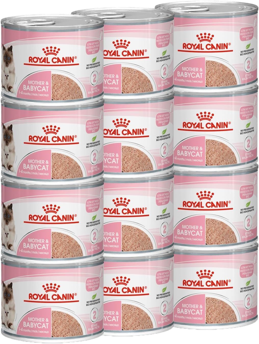 Royal Canin Mother & Babycat Wet Cat Food - Essential Nutrition for Kittens & Queens