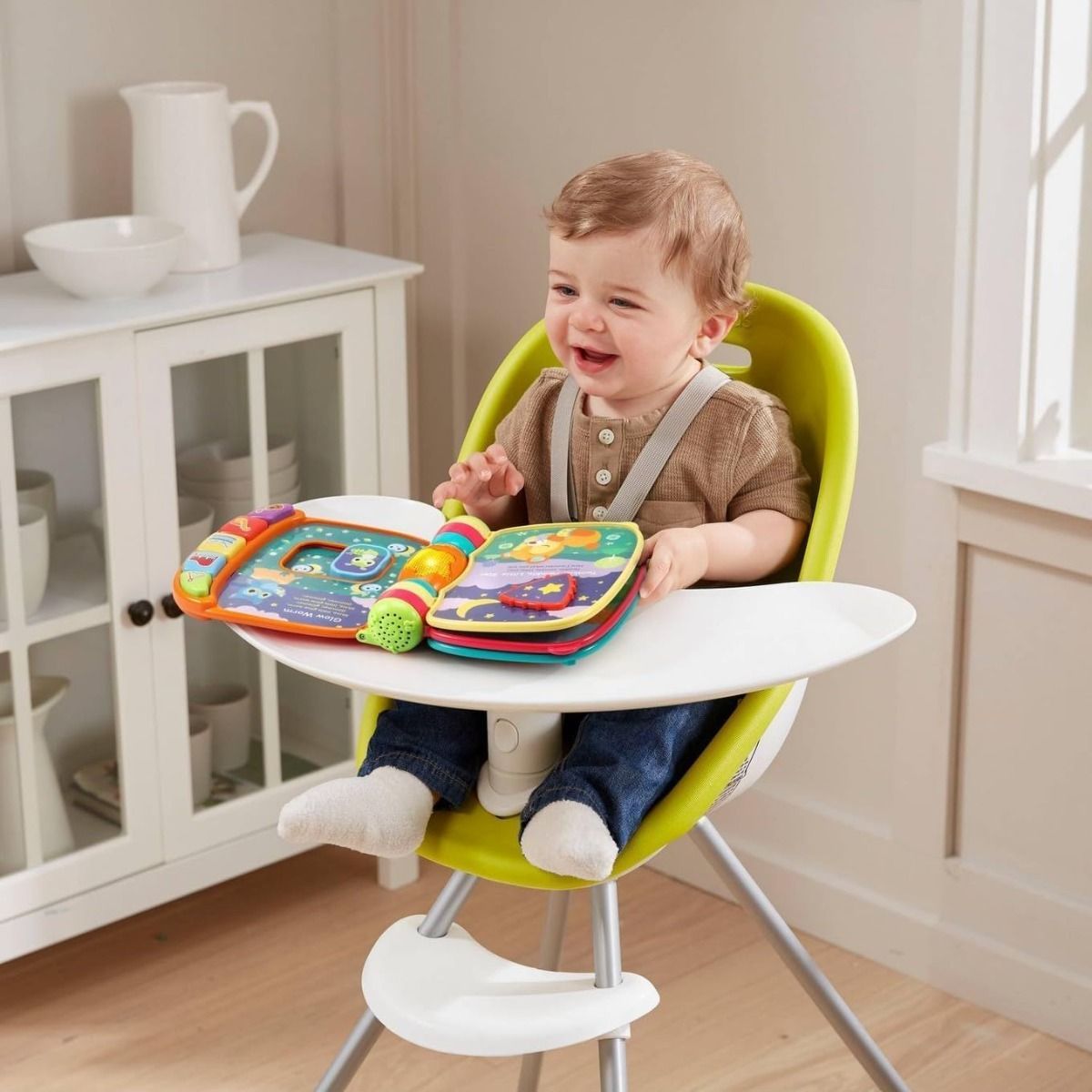 VTech Animal Rhymes Music Book (VTUS) - Interactive Musical Educational Toy for Babies & Infants