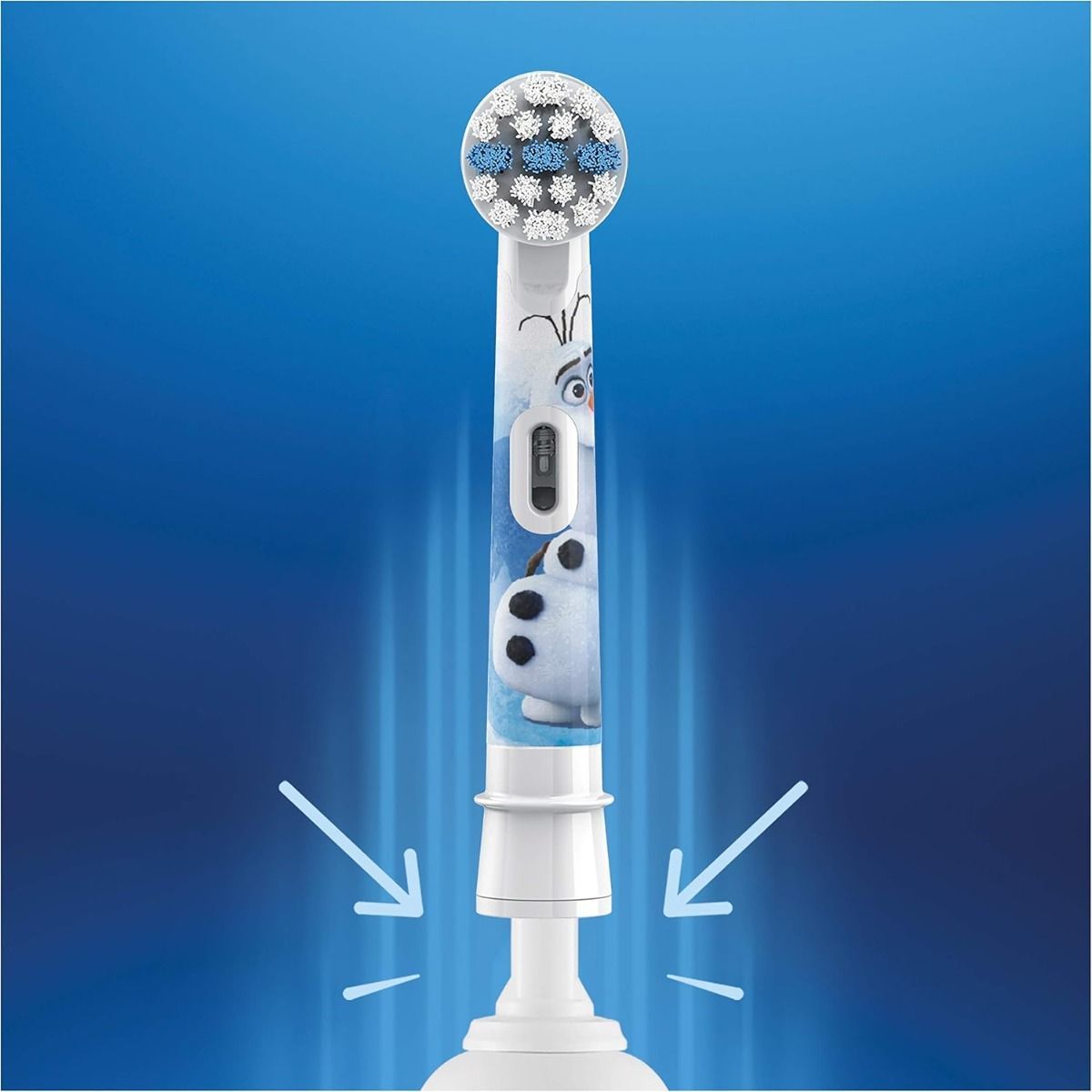 Oral-B Kids Replacement Toothbrush Heads, Disney Frozen Edition, 4-Pack - Gentle Brushing for Kids