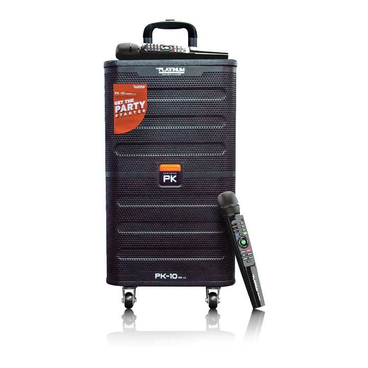 Platinum PK10 Built-In Karaoke Trolly Speaker 