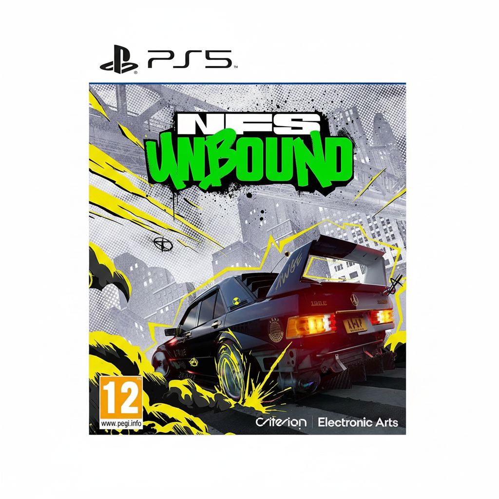 Need for Speed Unbound for Sony PlayStation 5 (PS5), Open-World Street Racing Game, Single & Multiplayer, Standard Edition (5030948)