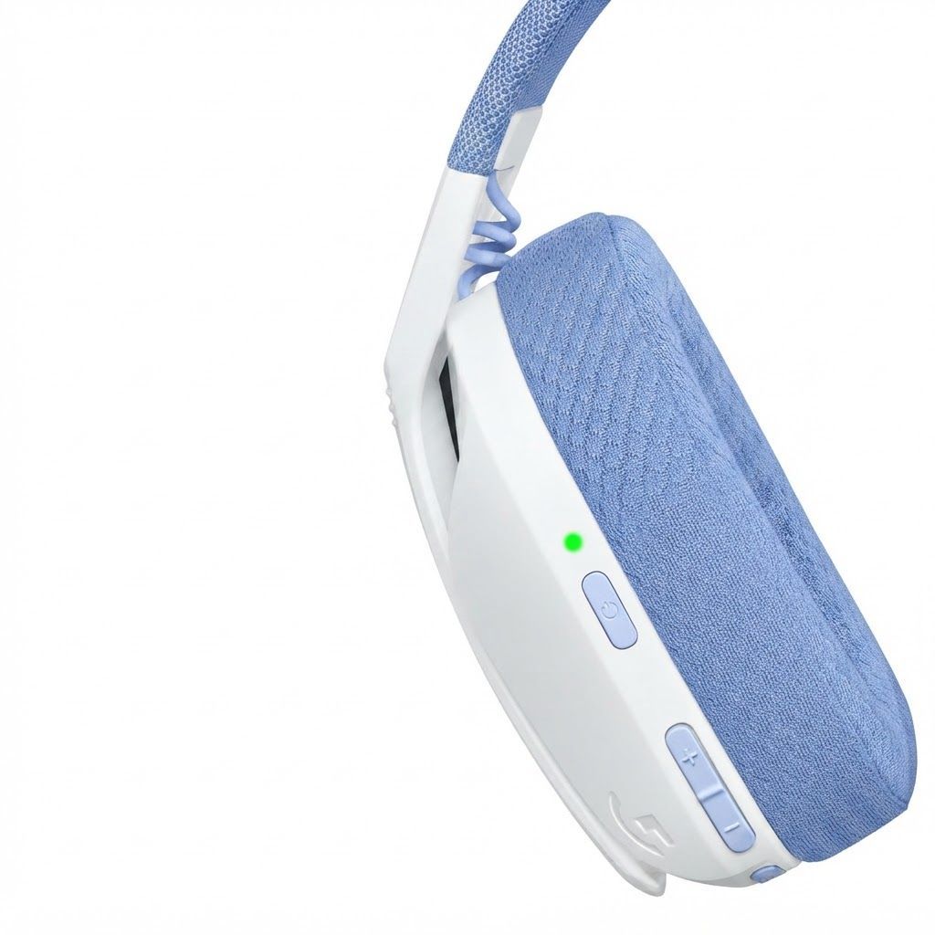 Logitech G435 Lightspeed & Bluetooth Wireless Gaming Headset, Ultra-Lightweight 165g Over-EarUp to 18 Hours