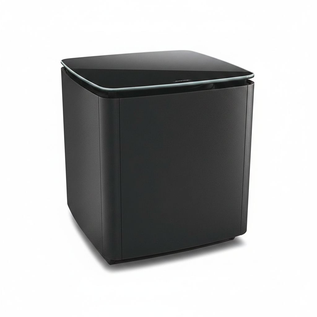 Bose Bass Module 700 Wireless Subwoofer, Premium Deep Bass, Compact Home Theater Speaker, Wireless Connectivity - Black
