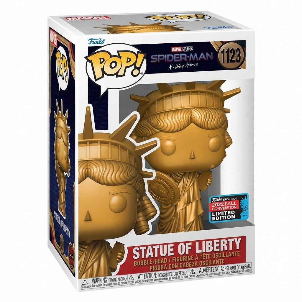 Funko Pop! Marvel Spider-Man: No Way Home Lady Liberty with Shield - Amazon Exclusive Figure
