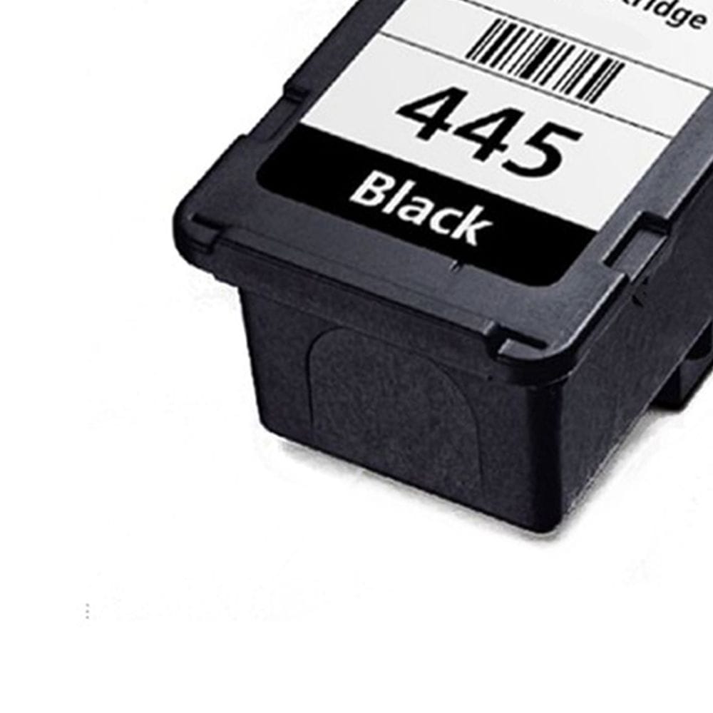 Canon PG-445 Black Ink Cartridge, Genuine Canon Ink, Up to 180 Pages Yield, Smudge-Resistant Printing & High-Quality Document Output | Black - 4960999974460