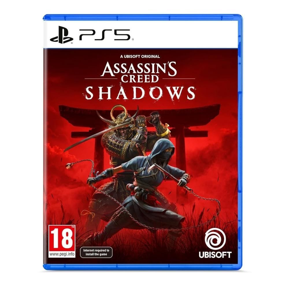 Assassin's Creed Shadows for Sony PlayStation 5 (PS5) - Standard Edition, Open-World Action RPG, Feudal Japan Setting
