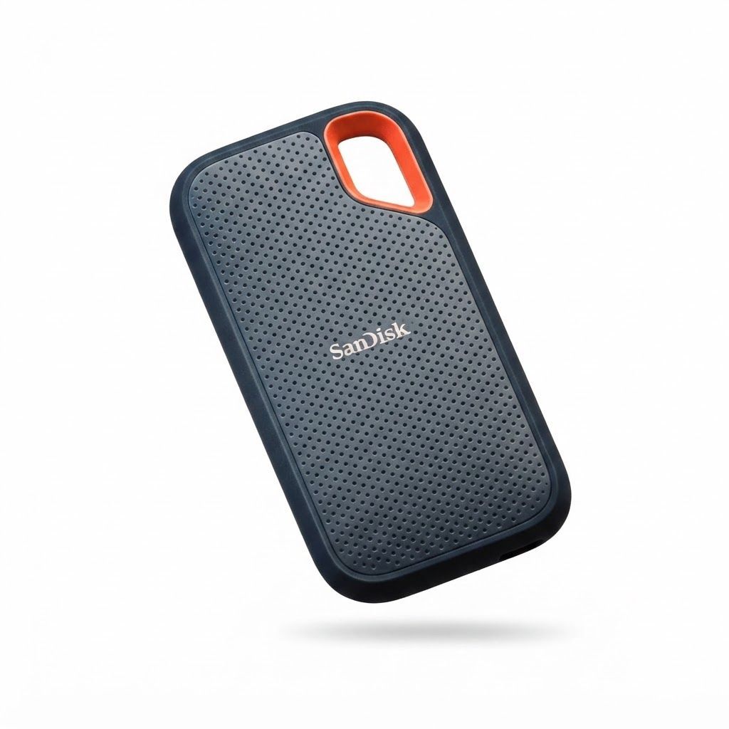 SanDisk 1TB Extreme Portable SSD - USB 3.2 Gen 2, Up to 1050MB/s, IP55 Water/Dust Resistant