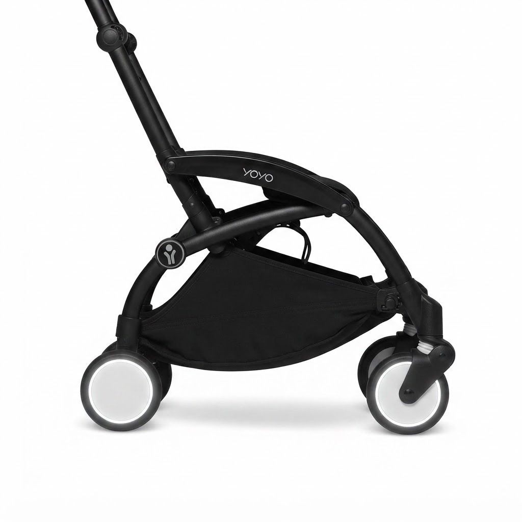 Stokke YOYO3 Compact Lightweight Travel Stroller - Foldable Cabin-Approved Baby Stroller for Infants, Ideal for City Streets, Subway Rides, and Flights