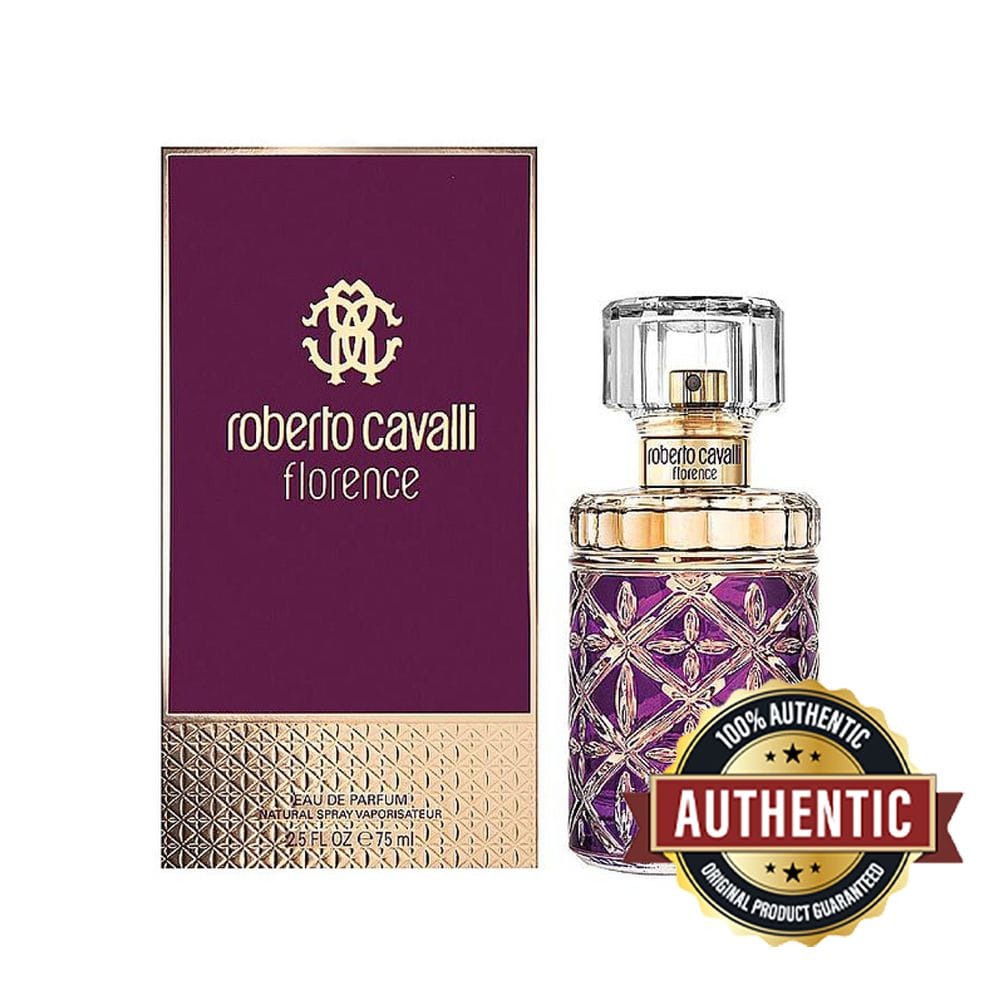 Roberto Cavalli Florence Eau de Parfum for Women 75ml with Blackcurrant, Mandarin, Orange Blossom & Patchouli Notes | 8052464896905