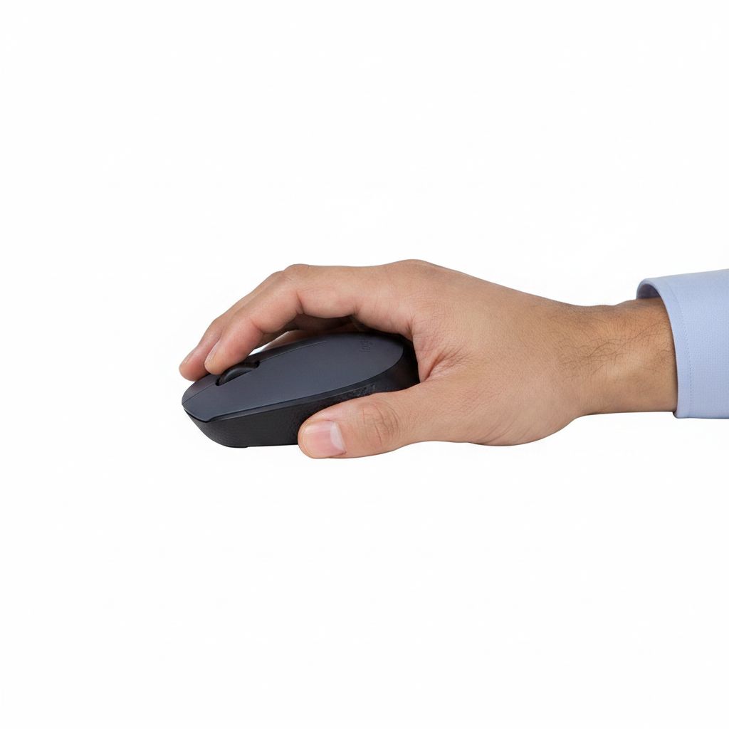 Logitech M171 Wireless Optical Tracking And Ambidextrous Mouse With Easy Install, 2.4GHz Wireless - Black