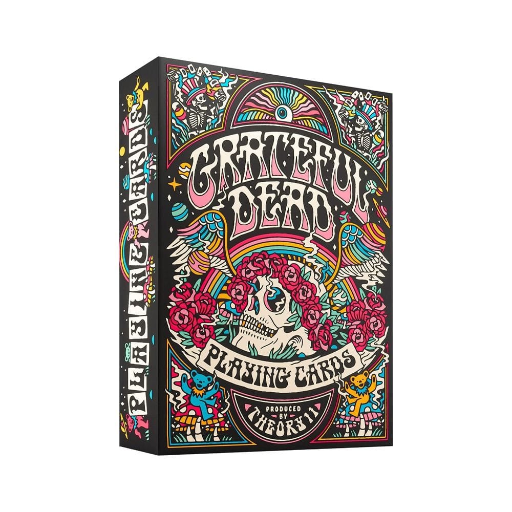 Theory II Grateful Dead Playing Cards, Premium Deck with Classic Iconic Band Artwork