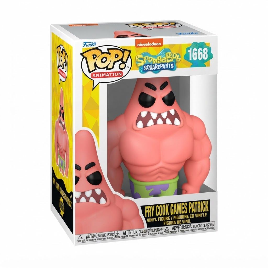Funko Pop! Animation SpongeBob SquarePants 25th Anniversary Patrick with Muscles Vinyl Figure