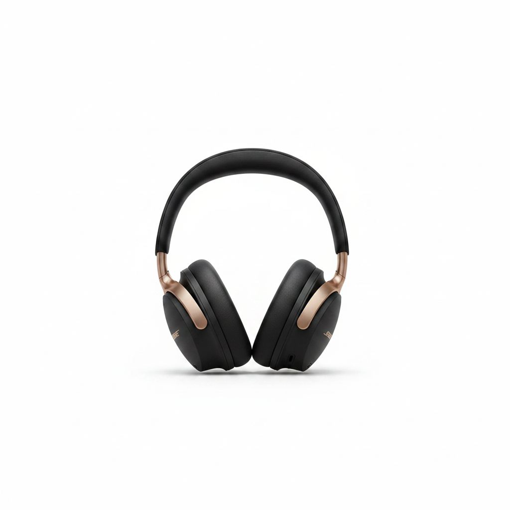 Bose QuietComfort Ultra Wireless Over-Ear Headphones (2nd Gen), Premium Sound, World-Class Noise Cancelling, Bluetooth, Up to 24-Hour Battery Life - Desert Gold