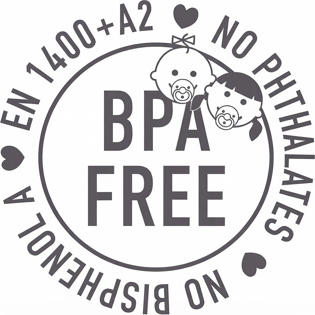 BIBS Supreme Pacifiers Size 2 6+ Months 2 Pack, Natural Rubber Latex Or Silicone, Generous Ventilation Openings - Haze/Caramel