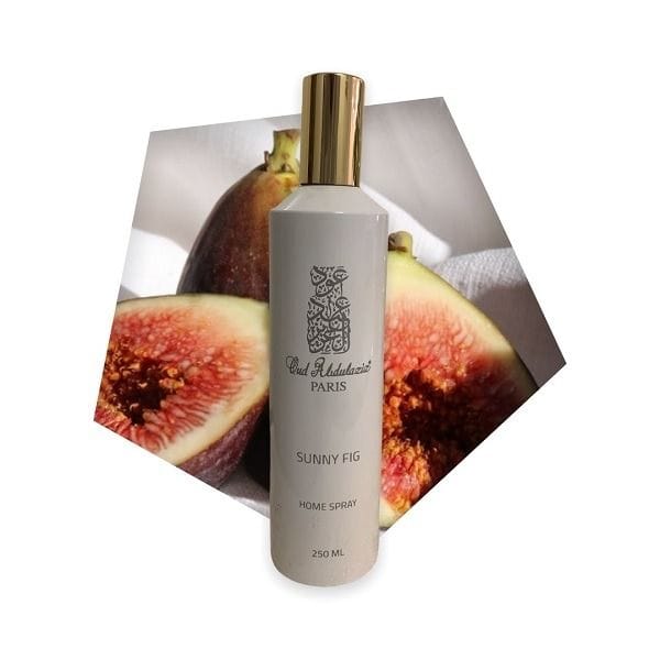 معطر جو منزلي برائحة التين المشمس من عود عبد العزيز، معطر جو يدوم طويلاً للمنزل والمكتب | 250 مل