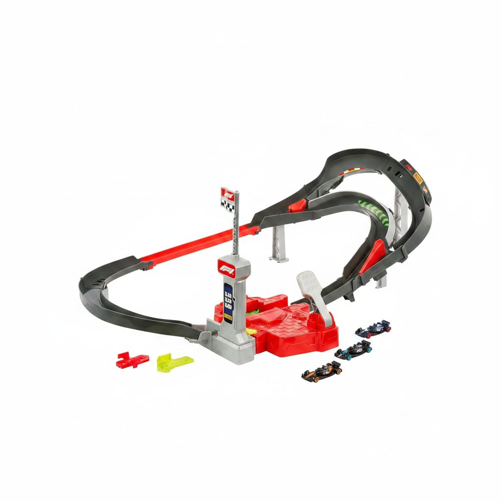 Hot Wheels Formula 1 Sprint Race Circuit Track Set - 3 Die-Cast Cars