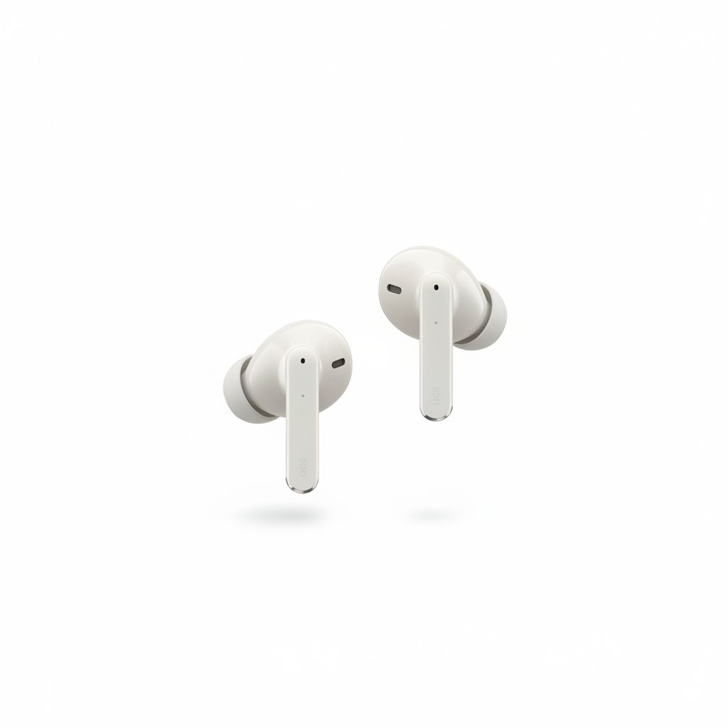 Bose QuietComfort Wireless Noise Cancelling Earbuds, Bluetooth, High-Fidelity Audio, Up to 8.5-Hour Battery Life - White