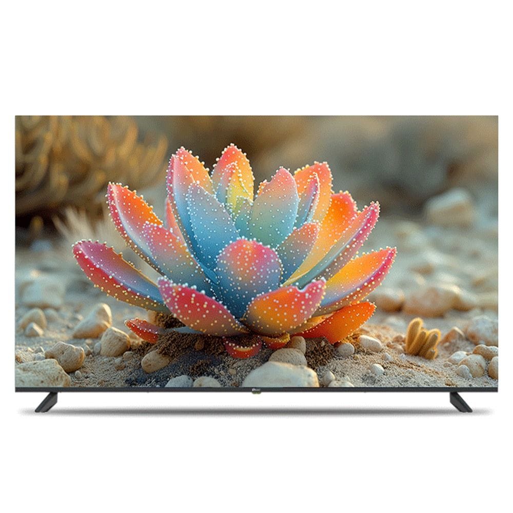 Oscar 55" Frameless QLED 4K UHD Google Smart TV, HDR10, Built-in Chromecast, Voice Remote with Google Assistant | OS55QLEDG