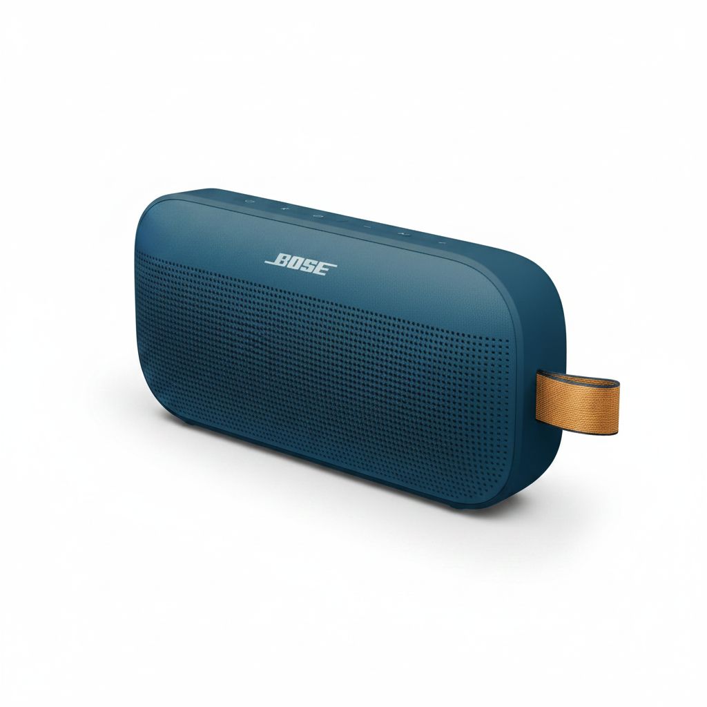 Bose SoundLink Flex Portable Bluetooth Speaker (2nd Gen), Powerful Hi-Fi Sound, Waterproof, 12-Hour Battery Life - Twilight Blue