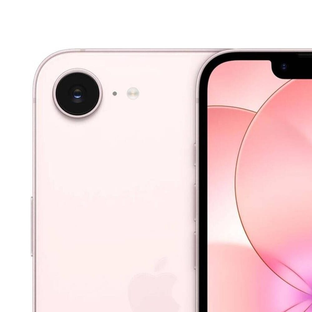 Apple iPhone 17e 512GB Smartphone, A19 Chip, 6.1-Inch Super Retina XDR Display, 48MP Fusion Camera, 5G - Soft Pink |MHRU4AH/A