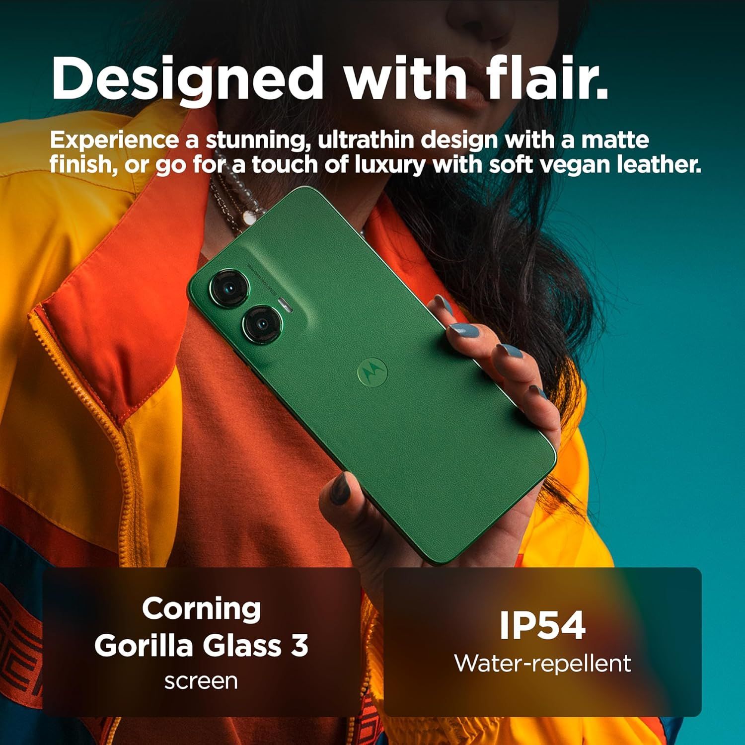 Motorola G35 5G - 8GB RAM, 128GB, 6.7" Display, Android 14 - Green