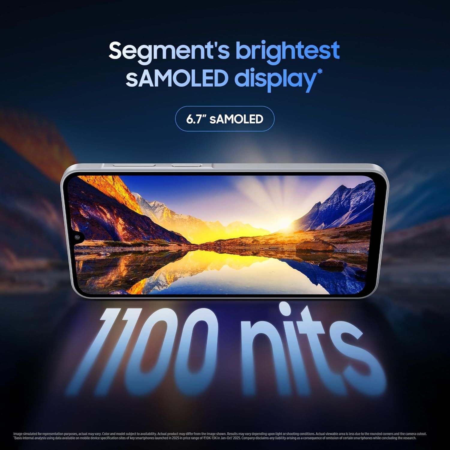 Samsung Galaxy M17 5G, 4GB RAM, 128GB Storage, 50MP Camera, IP54 |Moonlight Silver