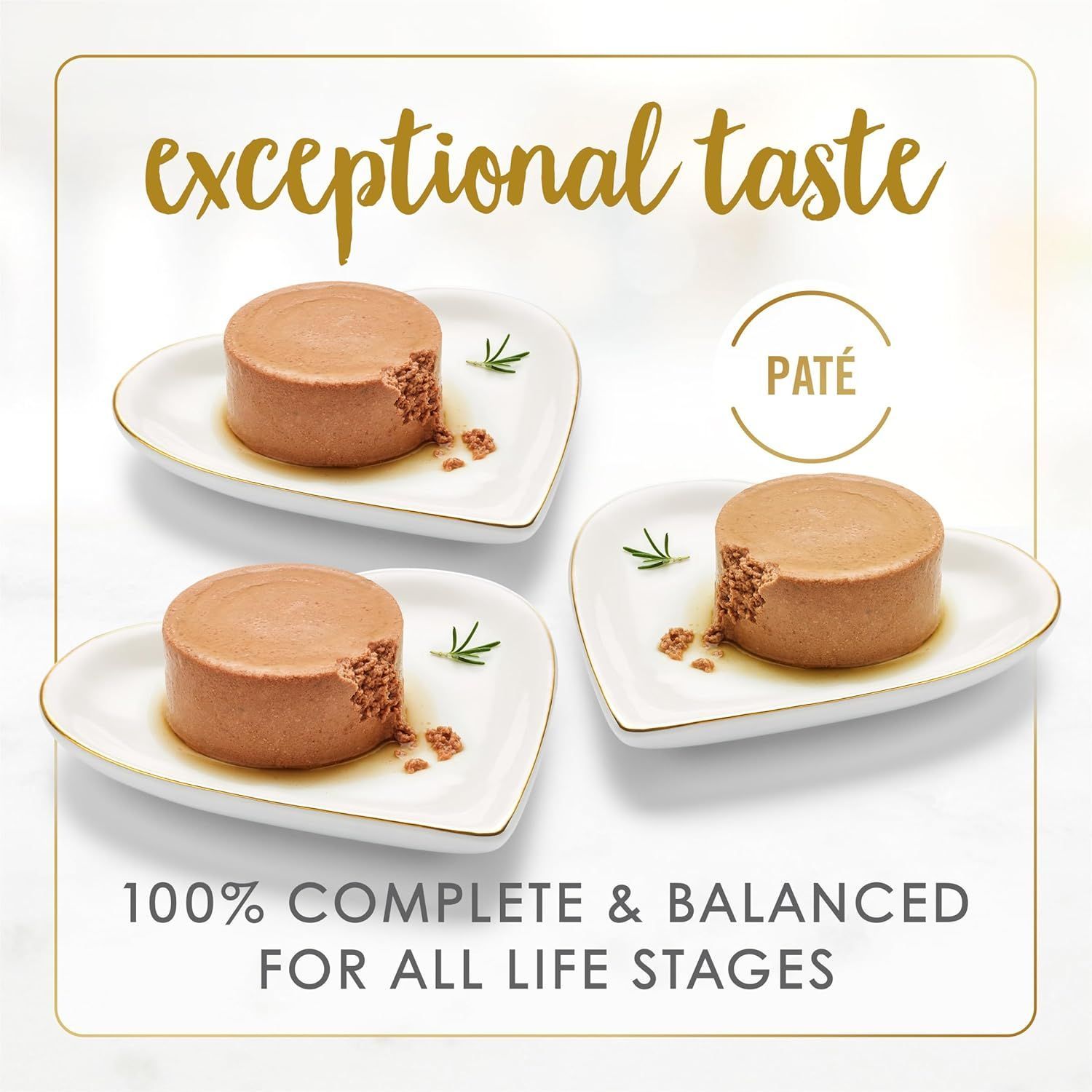 فانسي فيست طعام رطب للقطط خالٍ من الحبوب - تشكيلة الدجاج واللحم البقري (24 علبة).