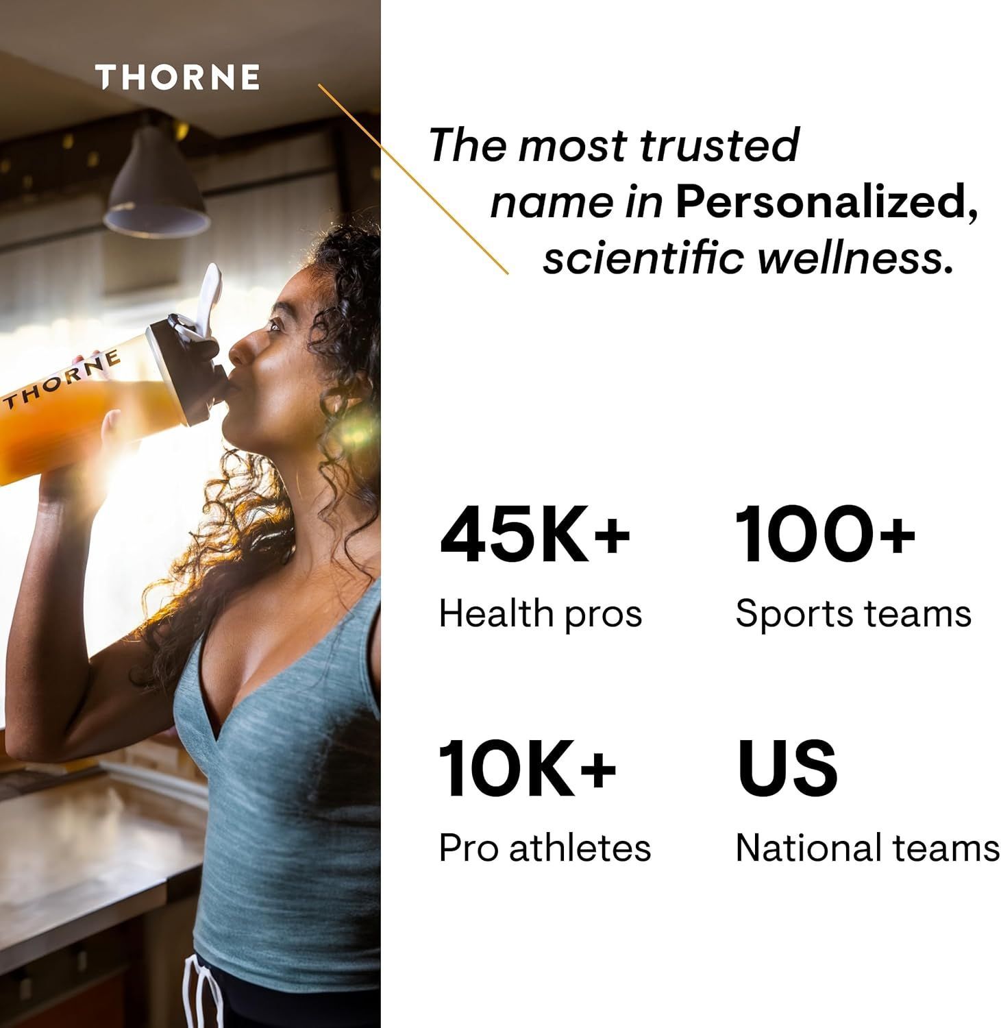 Thorne Creatine Monohydrate Powder - Boost Muscle & Brain Function - Pineapple Orange Flavor