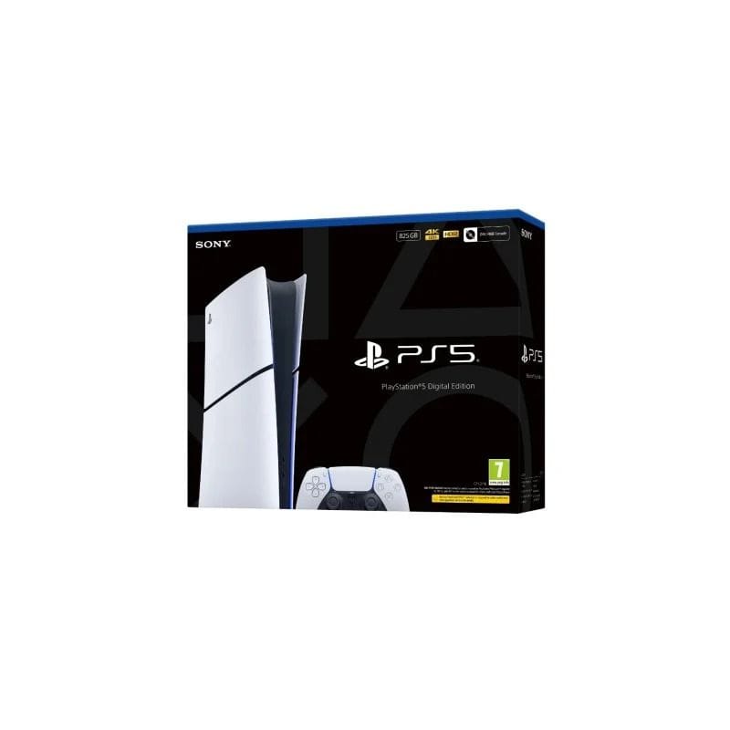 Sony PlayStation 5 Digital Edition Console (PS5) - 1TB SSD, Ultra-High Speed Storage, 4K/120Hz Gaming, Ray Tracing