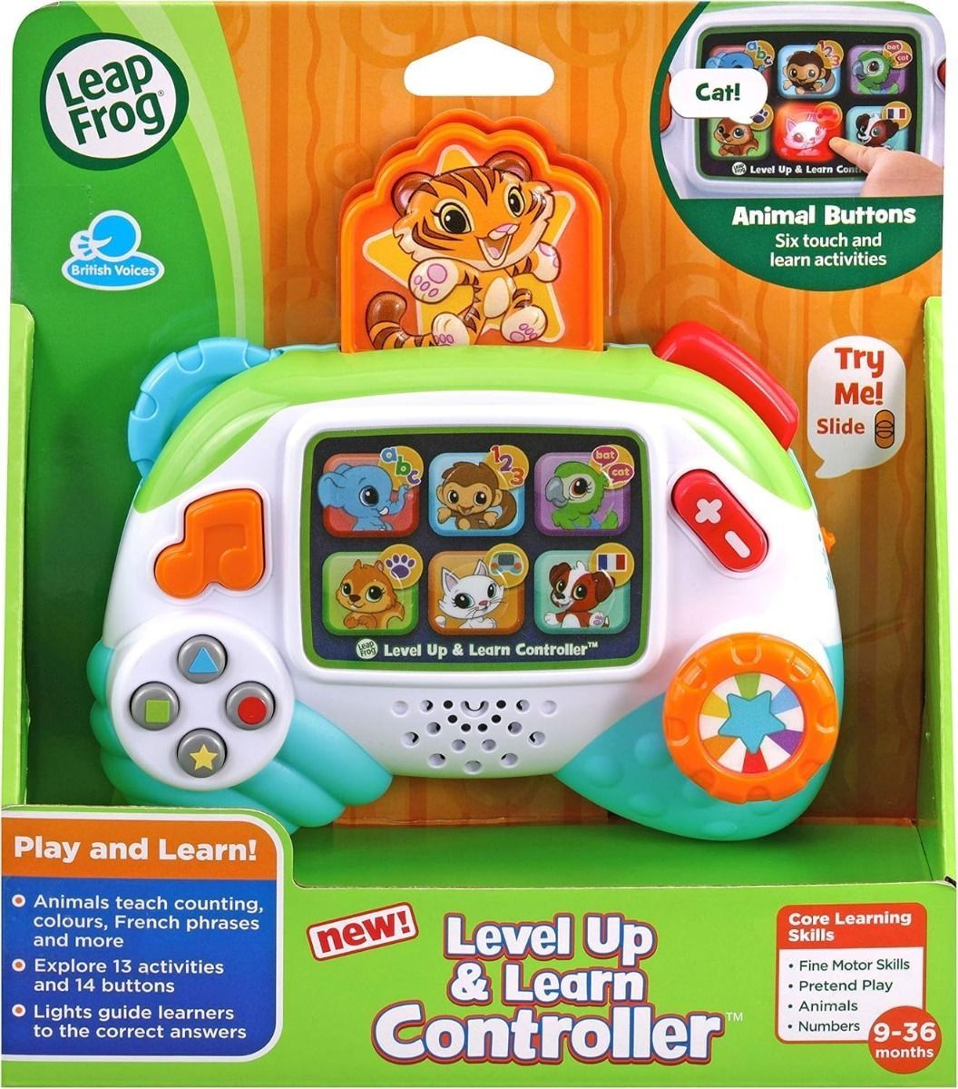 LeapFrog Level Up and Learn Controller - Educational Sensory Toy with Lights & Sounds
