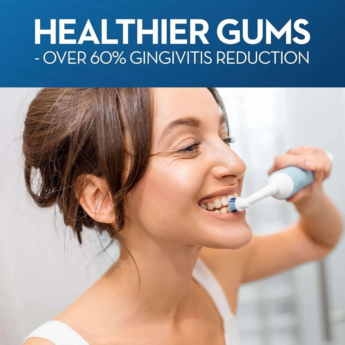 Oral-B Vitality Electric Rechargeable Toothbrush D12513, Red - Clinically Proven Plaque Removal