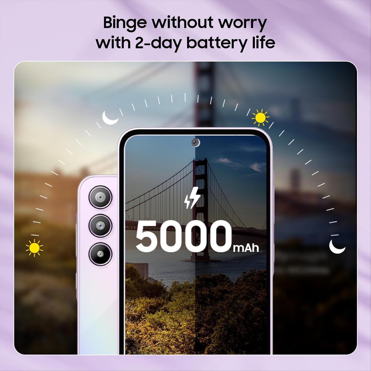 Samsung Galaxy A35 5G | 50MP Camera, 8GB RAM, IP67 | Awesome Lilac