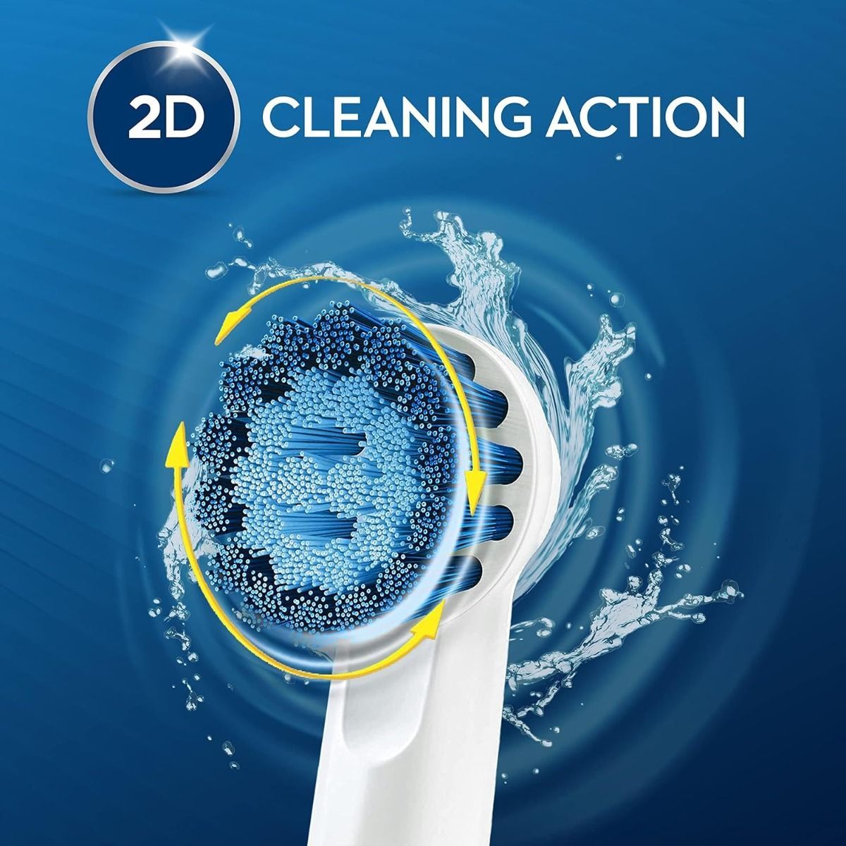Oral-B Vitality Electric Rechargeable Toothbrush D12513, Red - Clinically Proven Plaque Removal