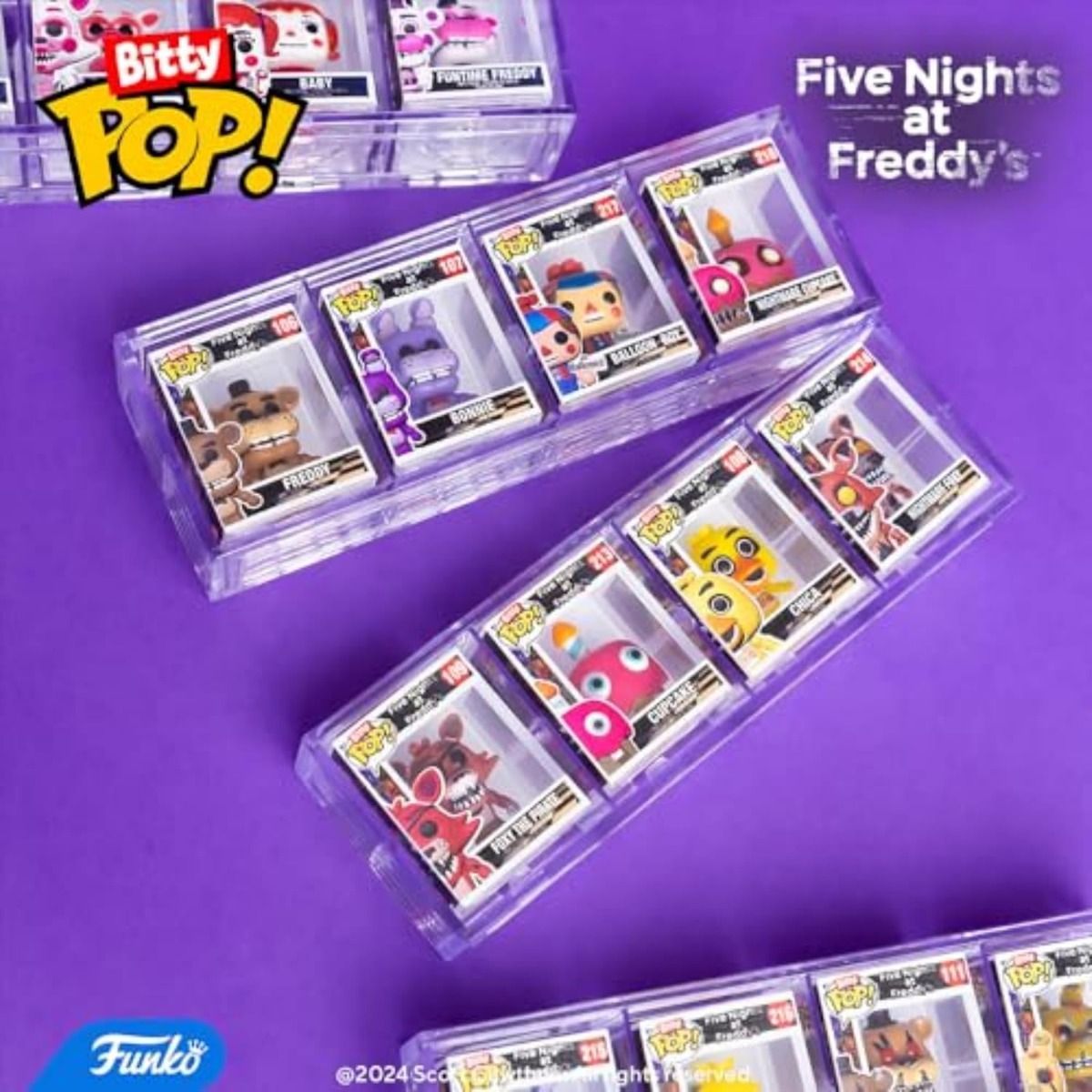 Funko Bitty Pop! Five Nights at Freddy's Nightmare Bonnie Figure with Surprise Mystery Mini