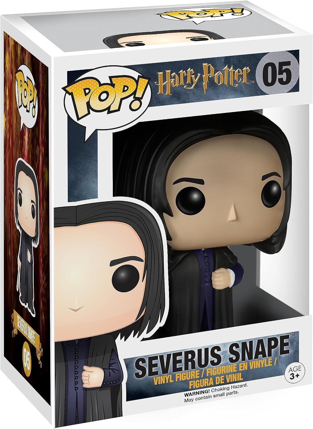 Funko Pop! Harry Potter Severus Snape Vinyl Figure #05 - Collectible Wizarding World Toy for Fans