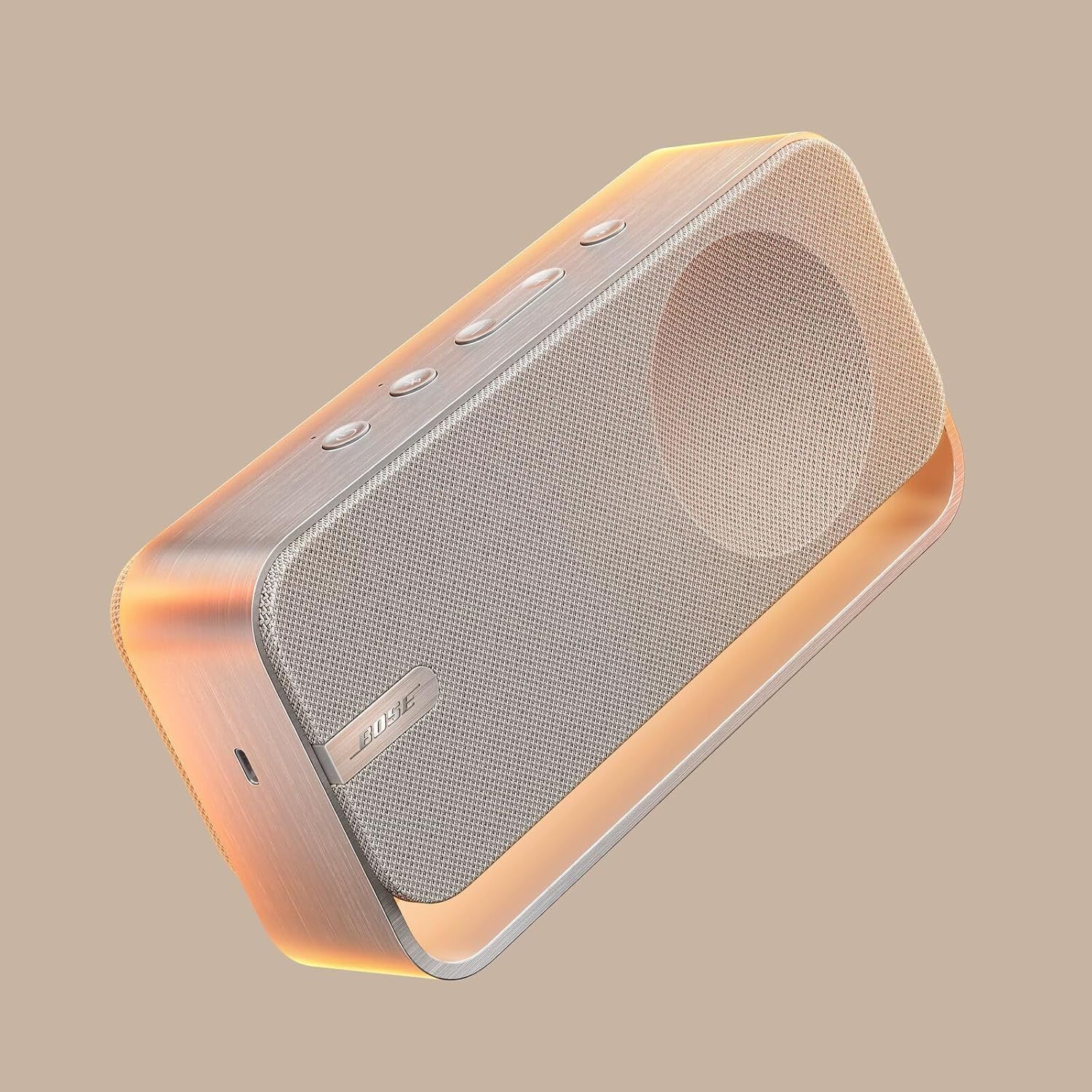 Bose SoundLink Portable Bluetooth Speaker, Premium Sound, Wireless Bluetooth Connectivity, Compact Design - Silver