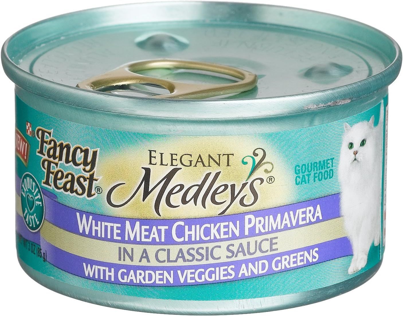 Fancy Feast Medleys Chicken Primavera 24-Pack - Gourmet Wet Cat Food